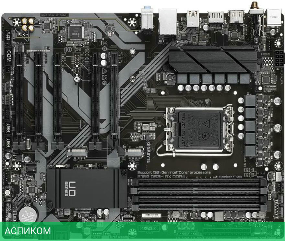 Материнская плата GigaByte B760 DS3H AX DDR4 (rev. 1.x)