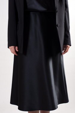 Юбка женская 4147АПБ, черный #508Чер014147АПБ