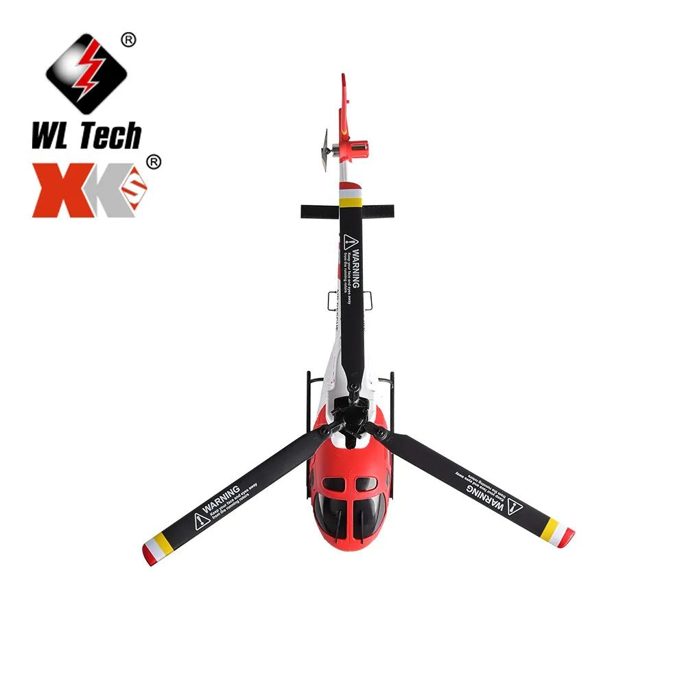 Радиоуправляемый вертолет военный WLtoys XK K150 AS350 6G осевой гироскоп , бесколлекторный мотор
