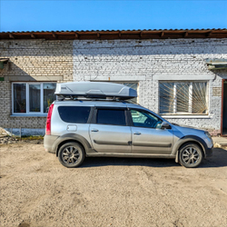 Автобокс Way-box Shuttle 800 на Lada Largus