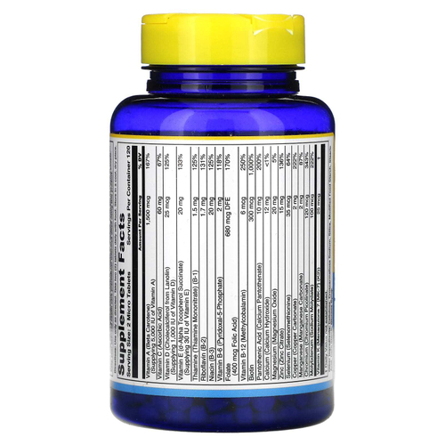 Nature's Life, Mighty Мини Vite, мультивитамины для ежедневного приема, 240 микротаблеток