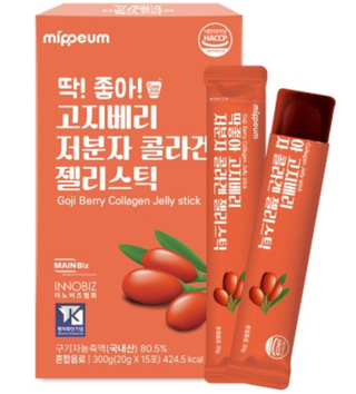Желе-стик с морским коллагеном и ягодами годжи MIPPEUM Goji Berry Collagen Jelly Stick 20 гр