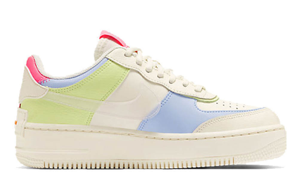 Кроссовки Nike Air Force 1 Shadow Pu (Женская размерная сетка)