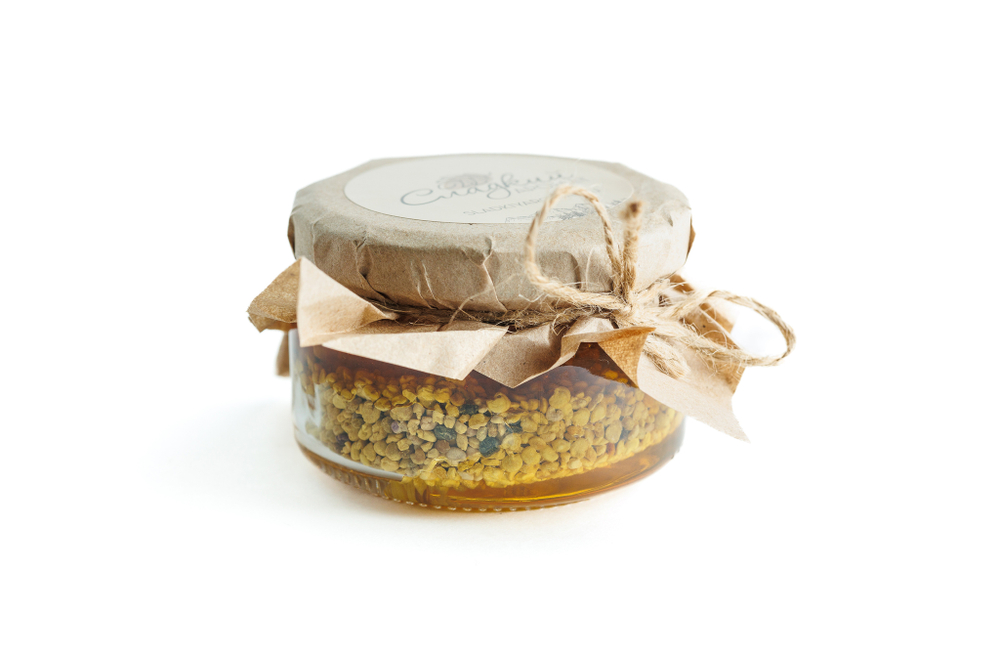 Мед с пыльцой, 100 мл