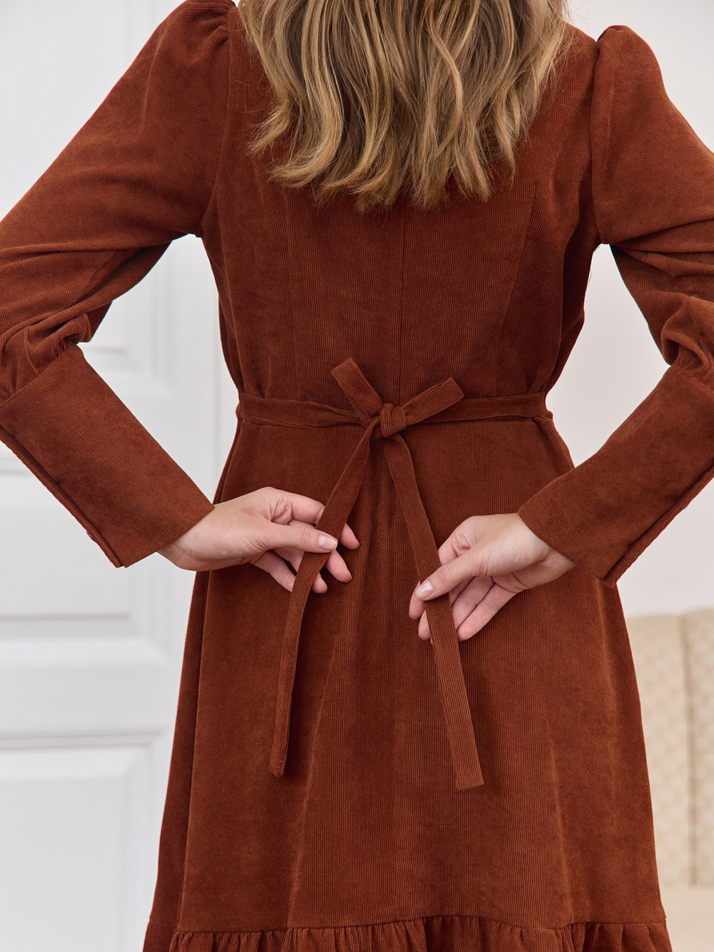 Платье с рукавом длинное