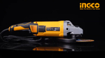 Угловая шлифовальная машина (УШМ) INGCO AG26008 INDUSTRIAL 230 мм 2,6 кВт