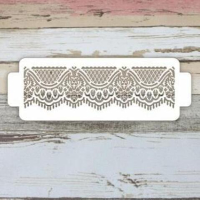 Трафарет для торта "Бордюр № 2" 110х320мм