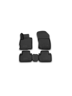 Коврики в салон для MITSUBISHI Outlander, 2012-2015, 2015-, 2 WD, 4 WD, 4 шт. (полиуретан) NLC.3D.35.28.210