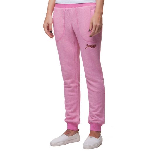Брюки ЗАПОРОЖЕЦ Лого Спортивные женские (Розовый (Розовый Меланж)