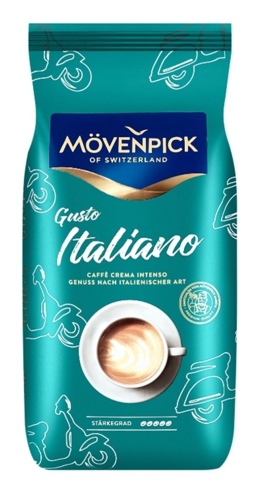 Кофе в зернах Movenpick Caffe Crema Gusto Italiano 1000 г
