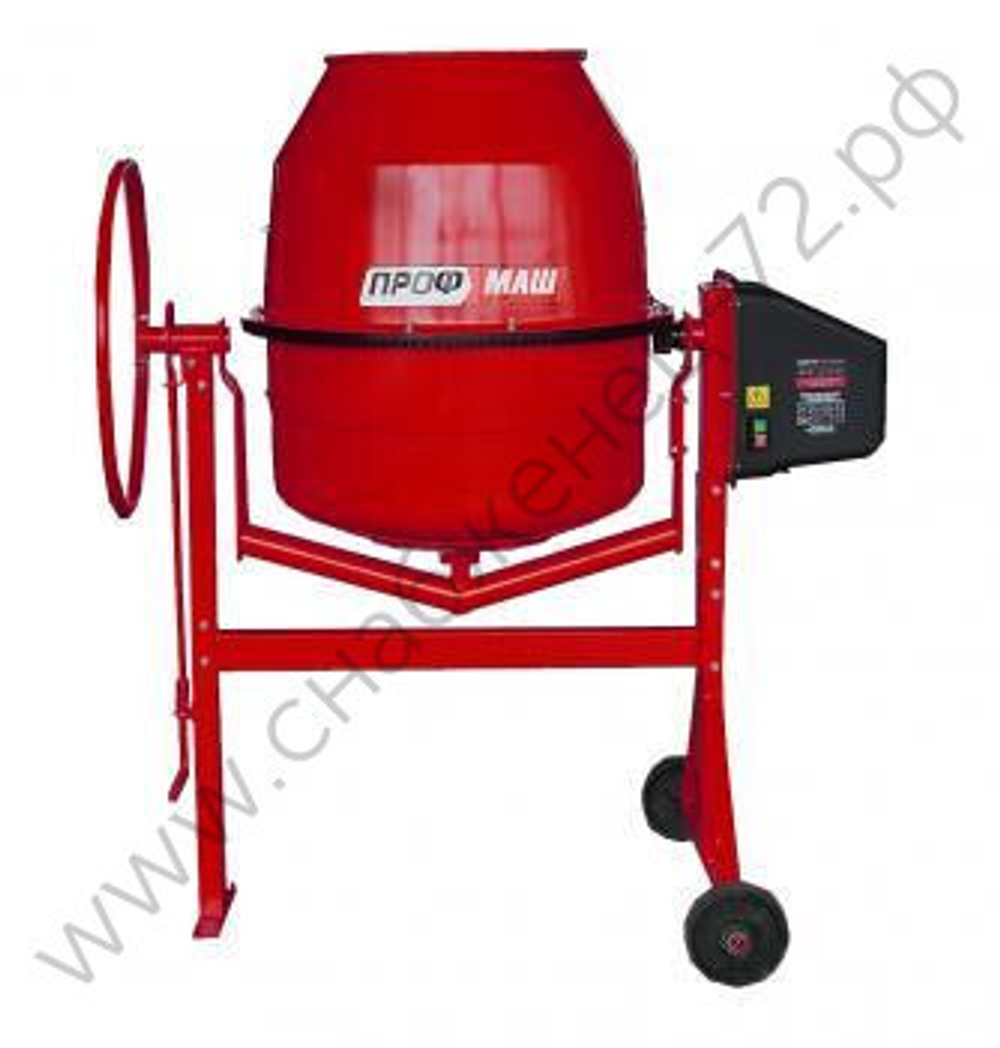Бетоносмеситель "ПРОФМАШ Б-200" с чугунным венцом