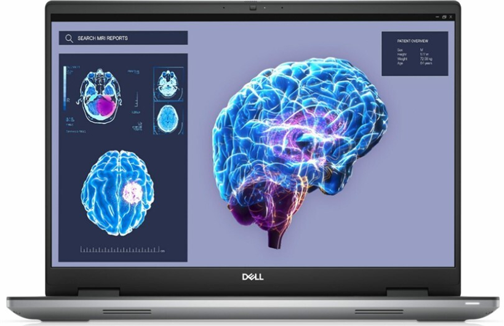 Ноутбук  Dell Precision 7680 16 ", Core i7, 32 Гб RAM, 1 Тб SSD, GeForce RTX 3050, Серый