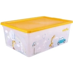 Контейнер для хранения мелочей с крышкой GIRAFFIX 37*26*14см, 10л