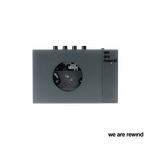 We Are Rewind Cassette Player Grey