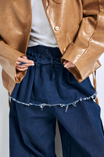 Джинсы с баской SELECT