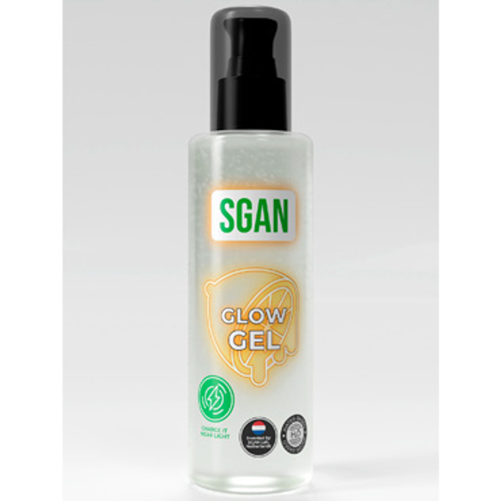 Лубрикант SGAN GLOW GEL с эффектом свечения на водной основе (110 мл)