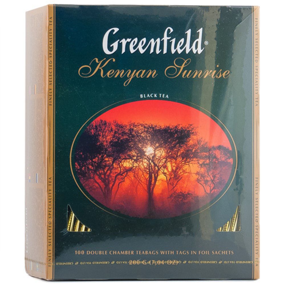 Чай чёрный Greenfield Kenyan Sunrise 100*2г