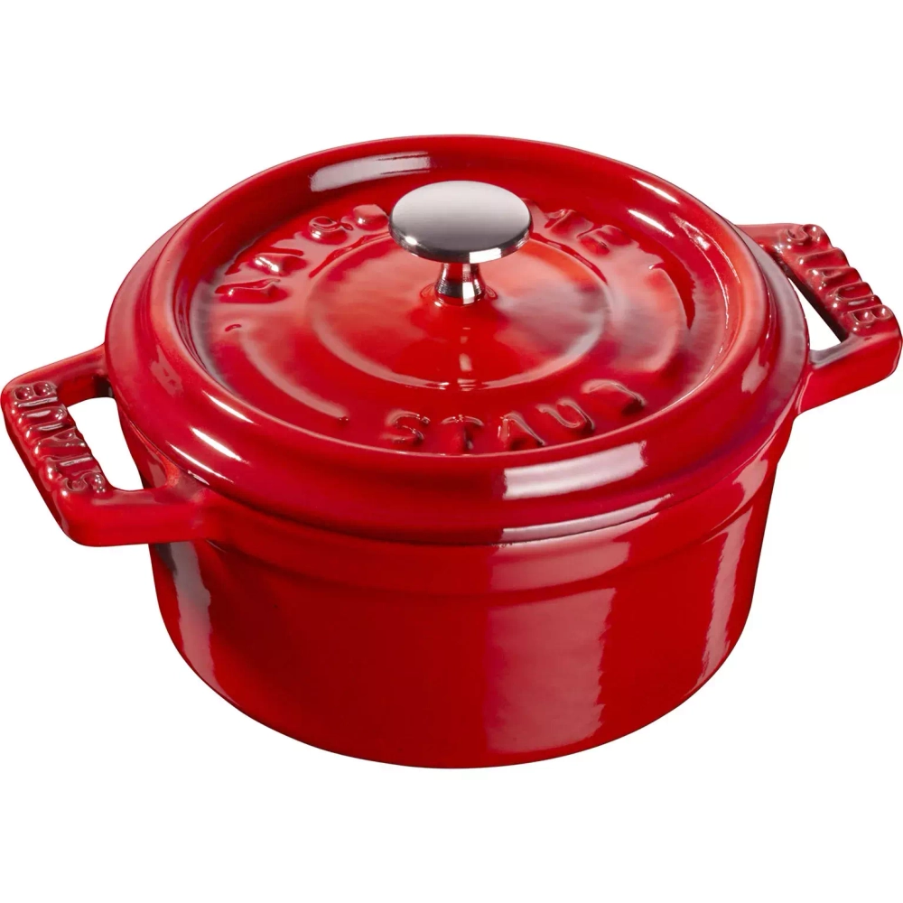 STAUB - Чугунная кастрюля Mini Cocotte 250мл красная / артикул   40509-799-0  / GTIN 3272341010063