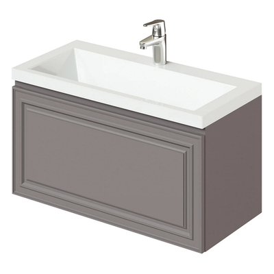 Комплект тумба Verona 80 (790х376х400) подвесная с раковиной Natella 80 Амаретти