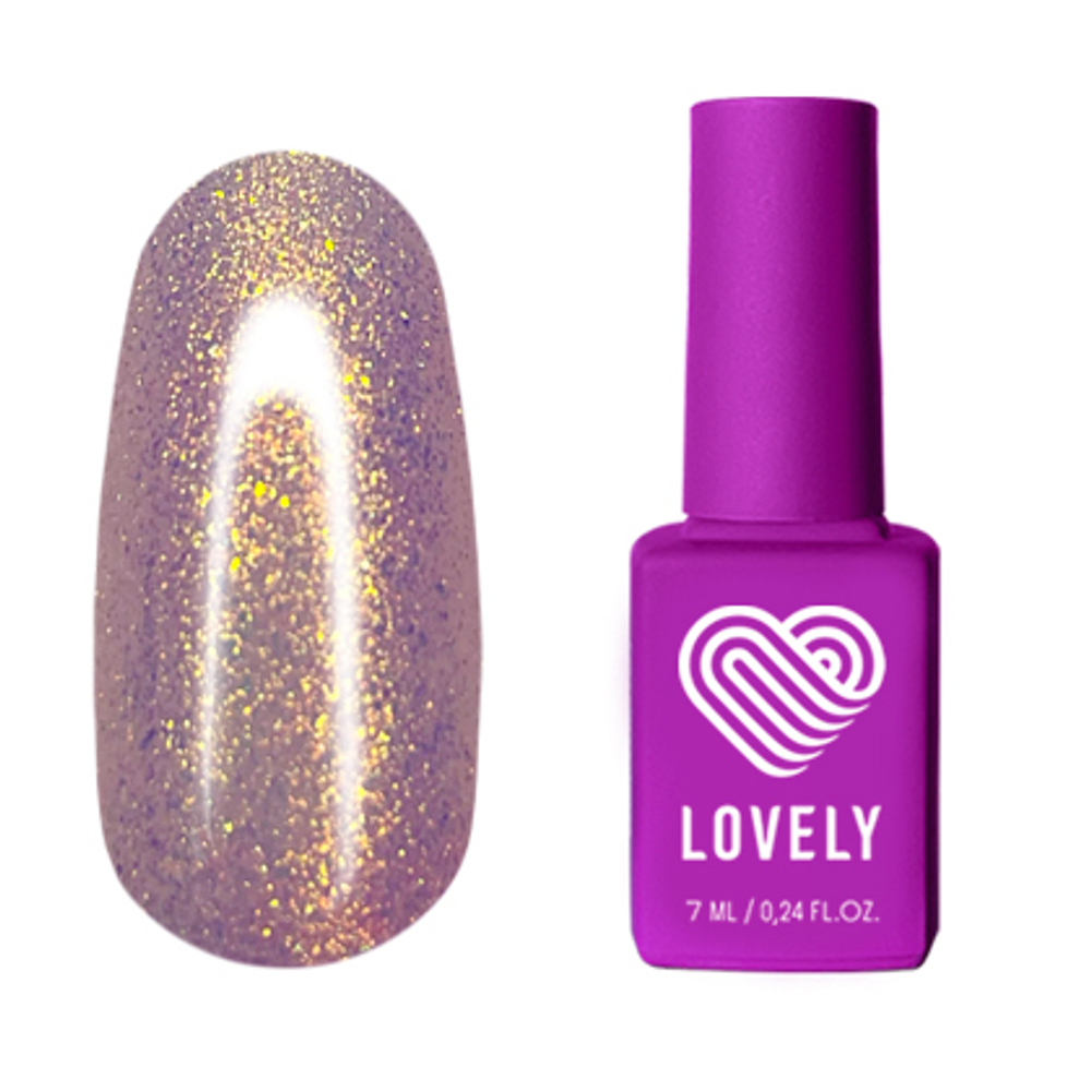 Гель-лак Lovely, коллекция чистый жемчуг "Pure Pearl " PP02, 7 ml