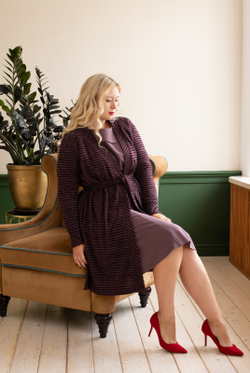 Трикотажный кардиган 2533АП, бордовый #146Б132533АП