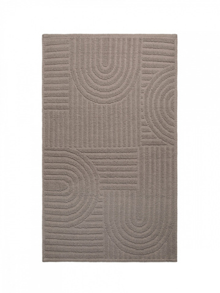 Коврик универсальный DeNASTIA 60x100 Barbara букле, х/б, бежевый