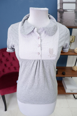 Футболка-поло Cuties комбинированная 40 размер