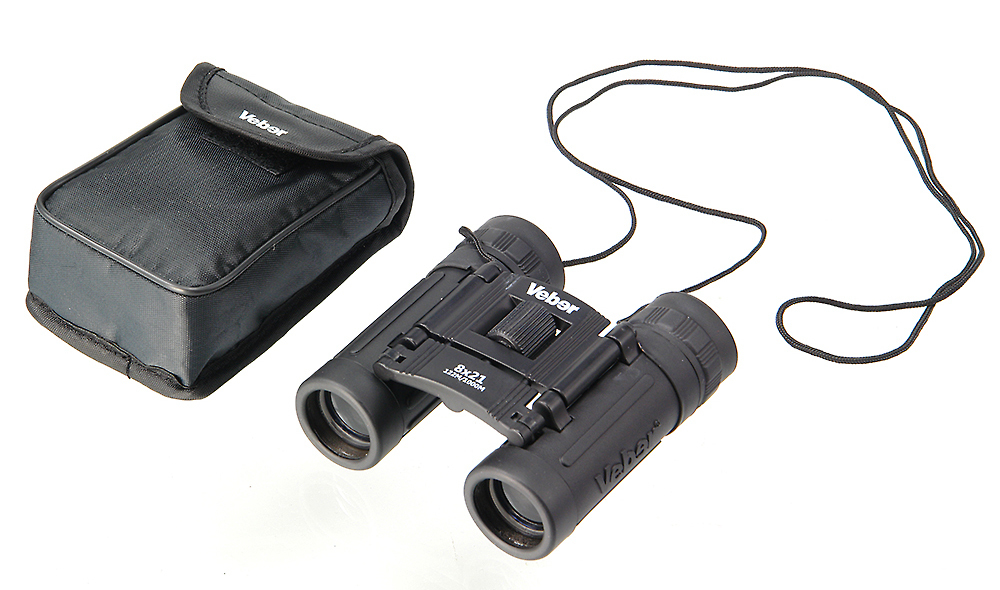Бинокль Veber Sport БН 8x21 черный [11004]
