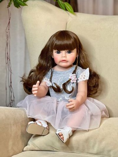 Кукла Реборн виниловая 55см в пакете (FA-284)
