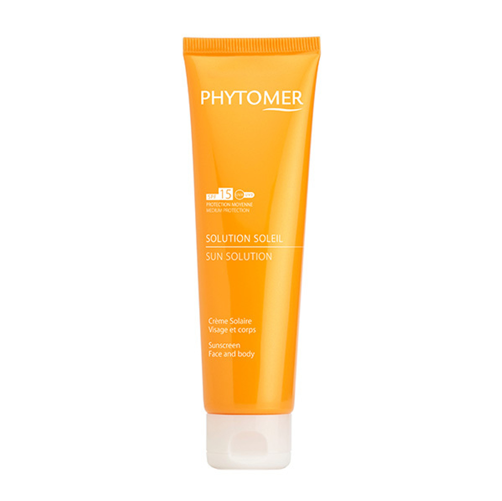 Крем солнцезащитный SPF15 Phytomer Solution Soleil Sunscreen Face and body 125мл