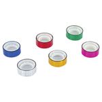 Клейкие ленты 15 мм х 5 м, декоративные голографические, ОСТРОВ СОКРОВИЩ, комплект 6 шт., ассорти №1, 227274