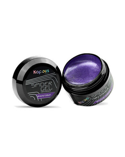 Гель-паутинка для дизайна «Spider Gel» Kapous, фиолетовый, 5 мл
