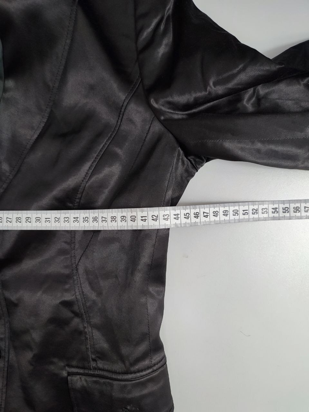 Пиджак черный нарядный 44-46 размер