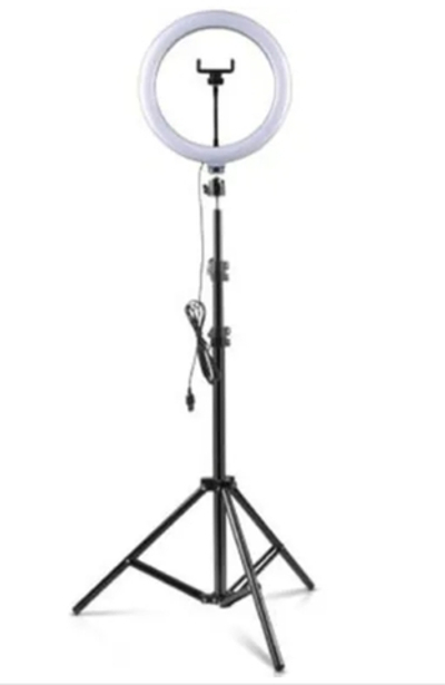 Кольцевая лампа QX300 со штативом 30 см / KC-142