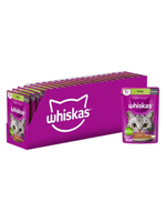Влажный корм Whiskas для взрослых кошек, паштет с уткой, 28 шт x 75 г