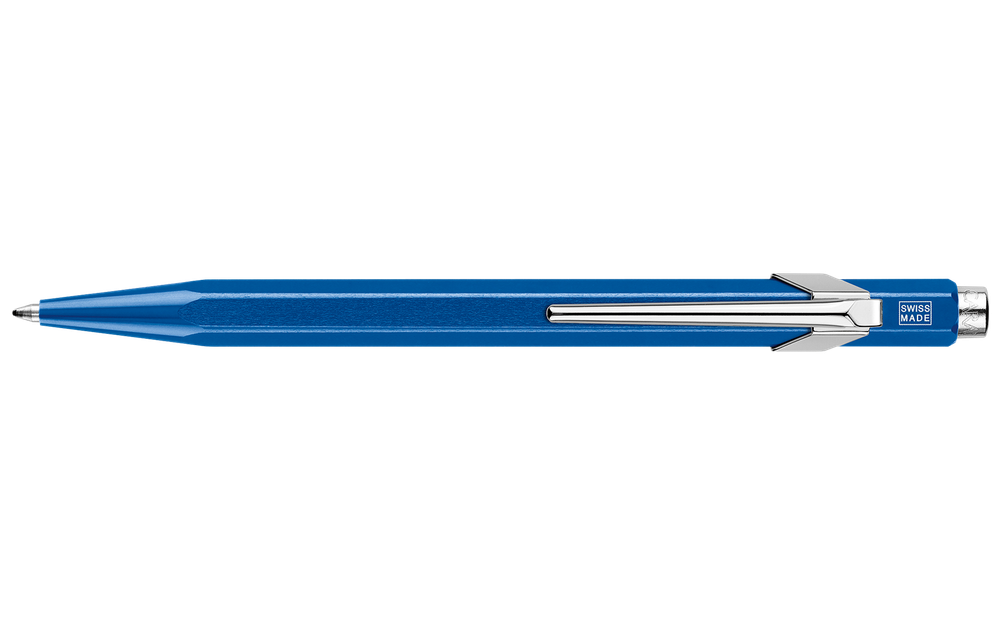 Carandache Office 849 Pop Line - Metallic Blue, шариковая ручка, M