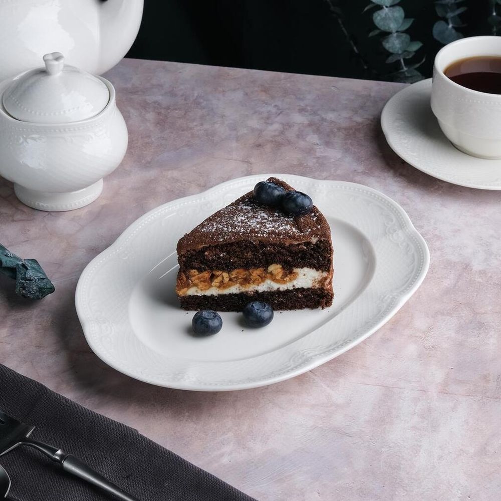 Блюдо овальное 24*18 см h2,8 см Aristocrat Noble [1]