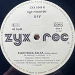 Off ‎– Electrica Salsa (Salsa Inferno) (Remix) Германия 1987г. 12", 45 RPM