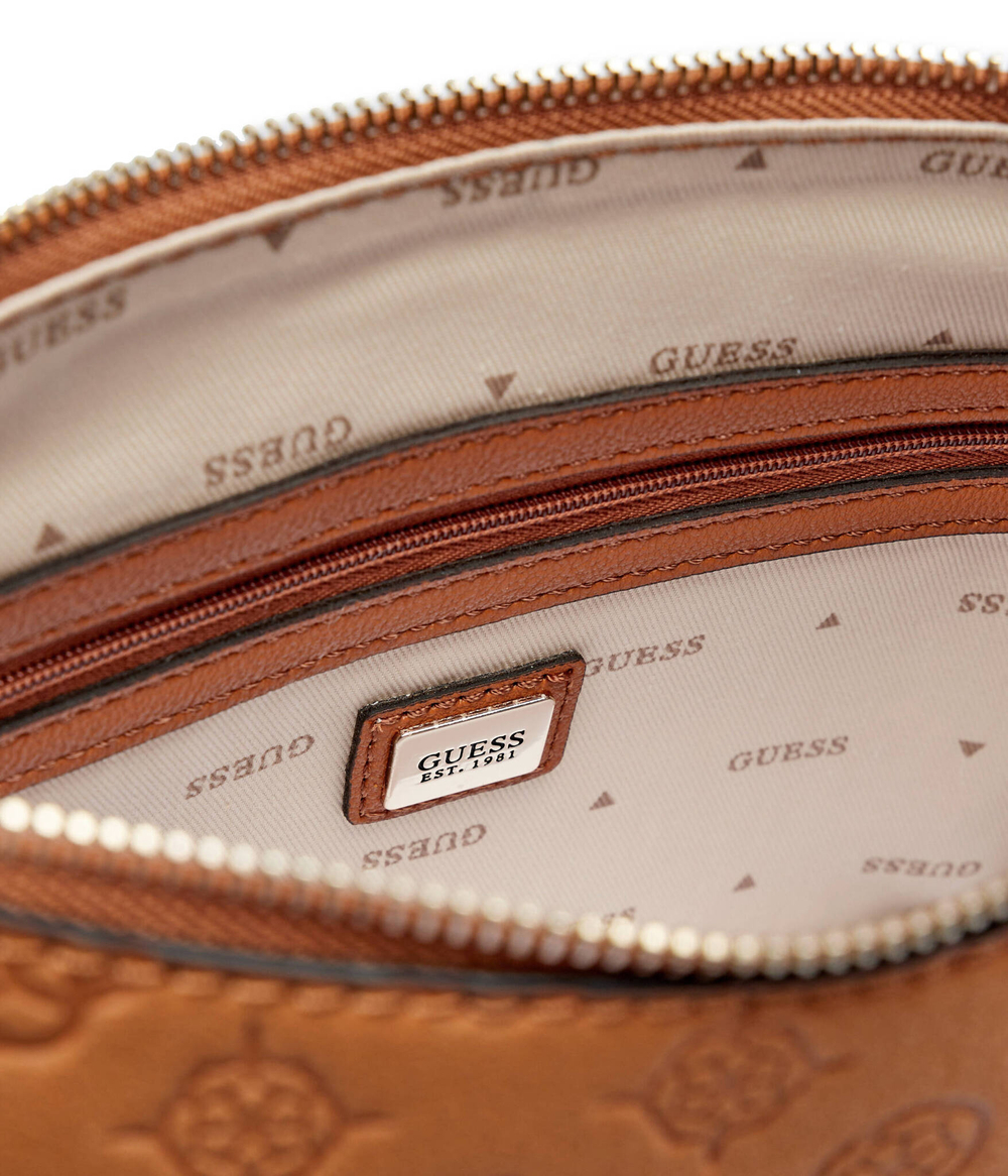 Сумка хобо DAVIKA shearling Guess - коричневый(HWPG94 97020)