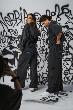 Брюки NEBBIA x Sexsdreams Unisex Wide-Leg Sweatpants 812