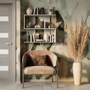 Орион 1 (bts) Стеллаж дуб сонома