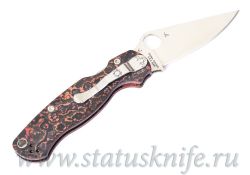 Нож Spyderco Paramilitary 2 C81CFPRDOR2 Lava Flowфотография - 4