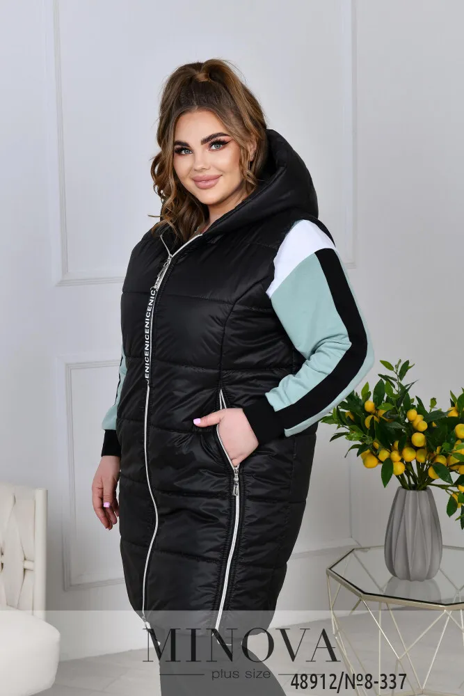 Костюм 8-337-оливка-черный Minova