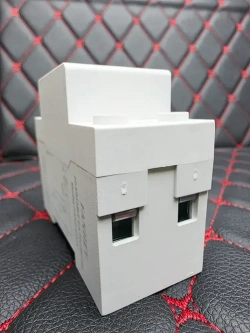 Реле контроля напряжения 63A 220В, с защитой от перегрузки по току 63А (однофазное), на DIN (ДИН) рейку, модульное.