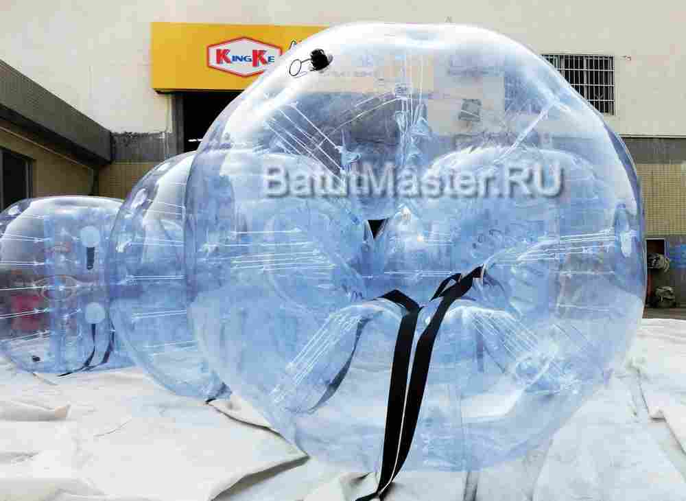 Бизнес-набор: Бамперболы, диаметр 1.2 м, ТПУ (4 шт), насос (1 шт)