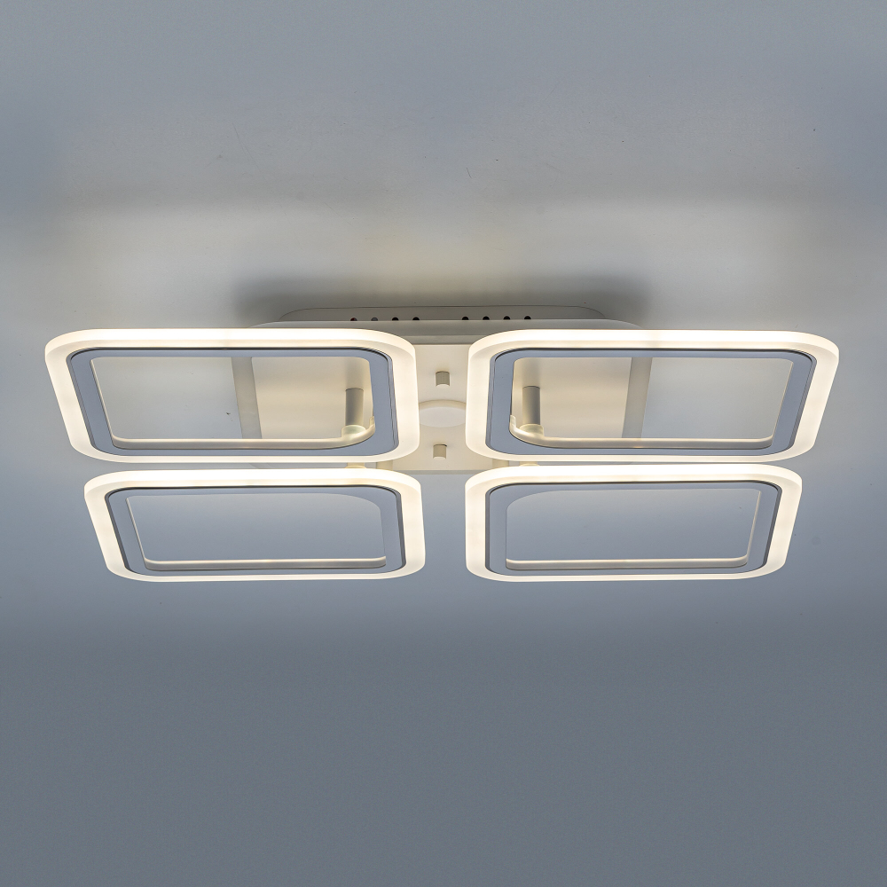 Citilux Марсель Смарт CL232A140E RGB Умная люстра Белая