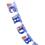 Гирлянда бумажная Новогодняя 2,6 м «Дружная компания»