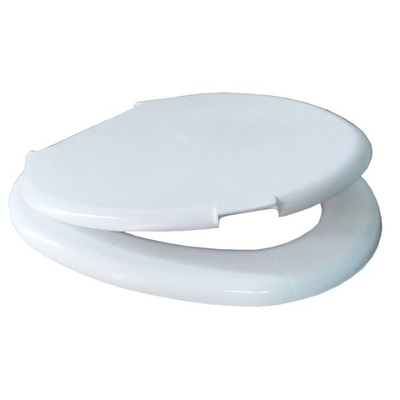 Сиденье для унитаза с крышкой цвет белый