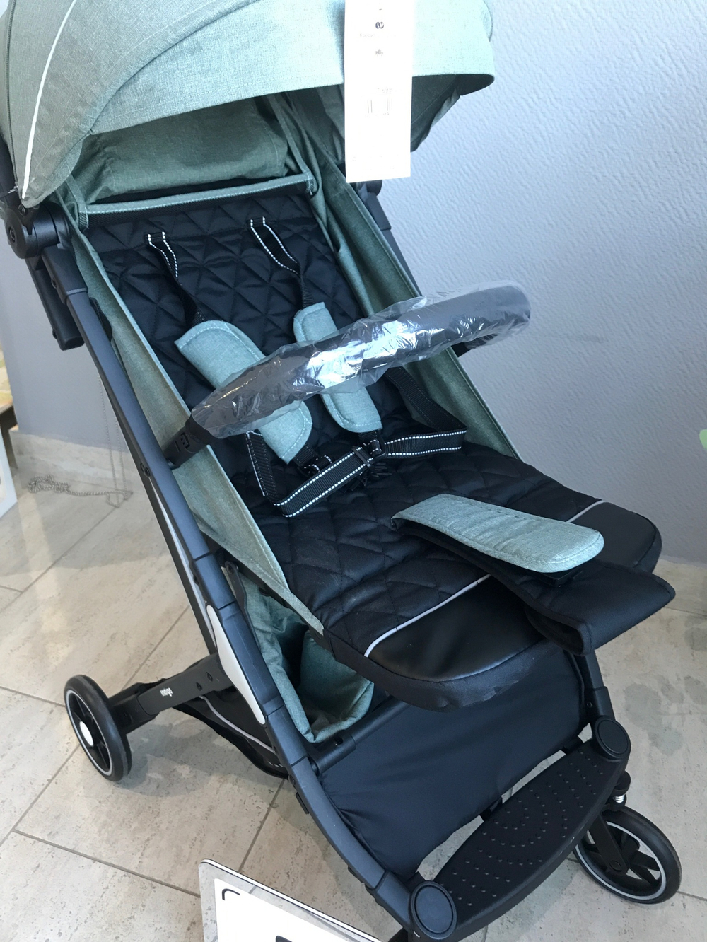 Коляска прогулочная ONYX (INDIGO) (оливковый)