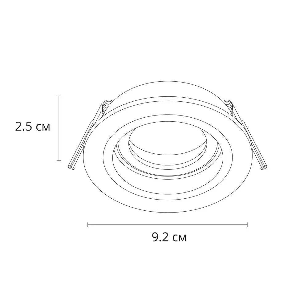 Точечный встраиваемый светильник ARTE LAMP